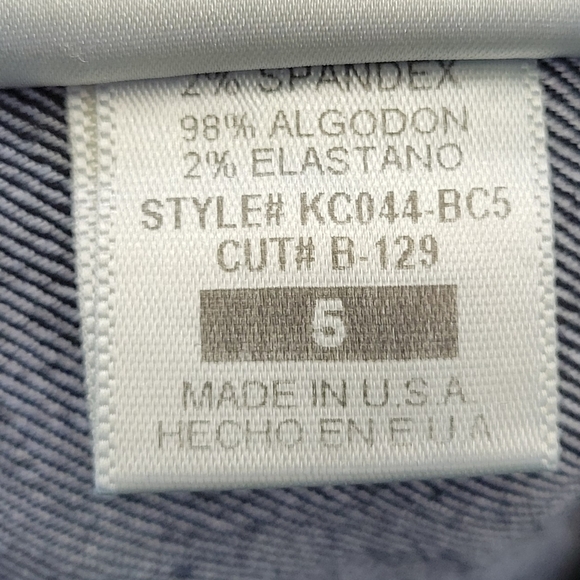 Kancan Womens Low Rise Dark Wash Stretch Jeggings Size 5 - Picture 7 of 10